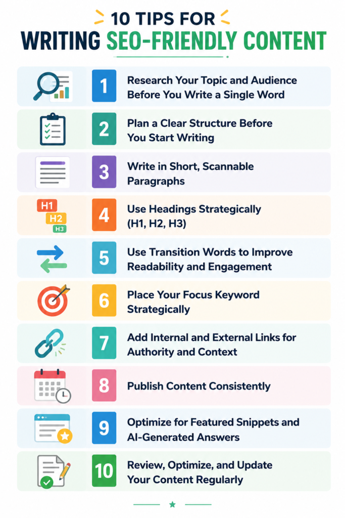  SEO-Friendly Content