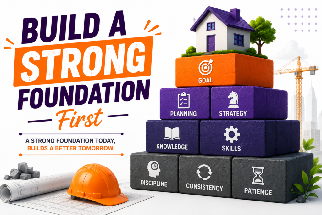 Build a Strong Foundation First