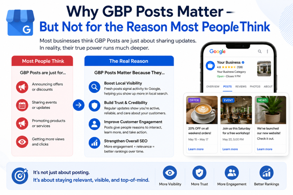 Why GBP Posts Matter — But Not for the Reason Most People Think
