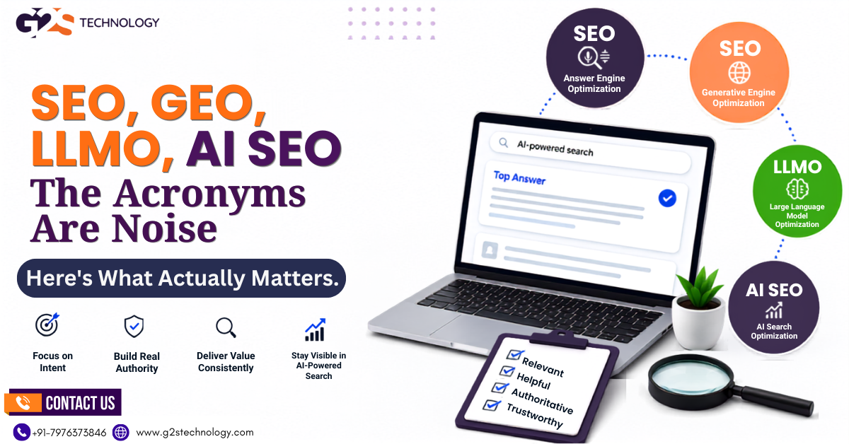 AEO, GEO, LLMO, AI SEO